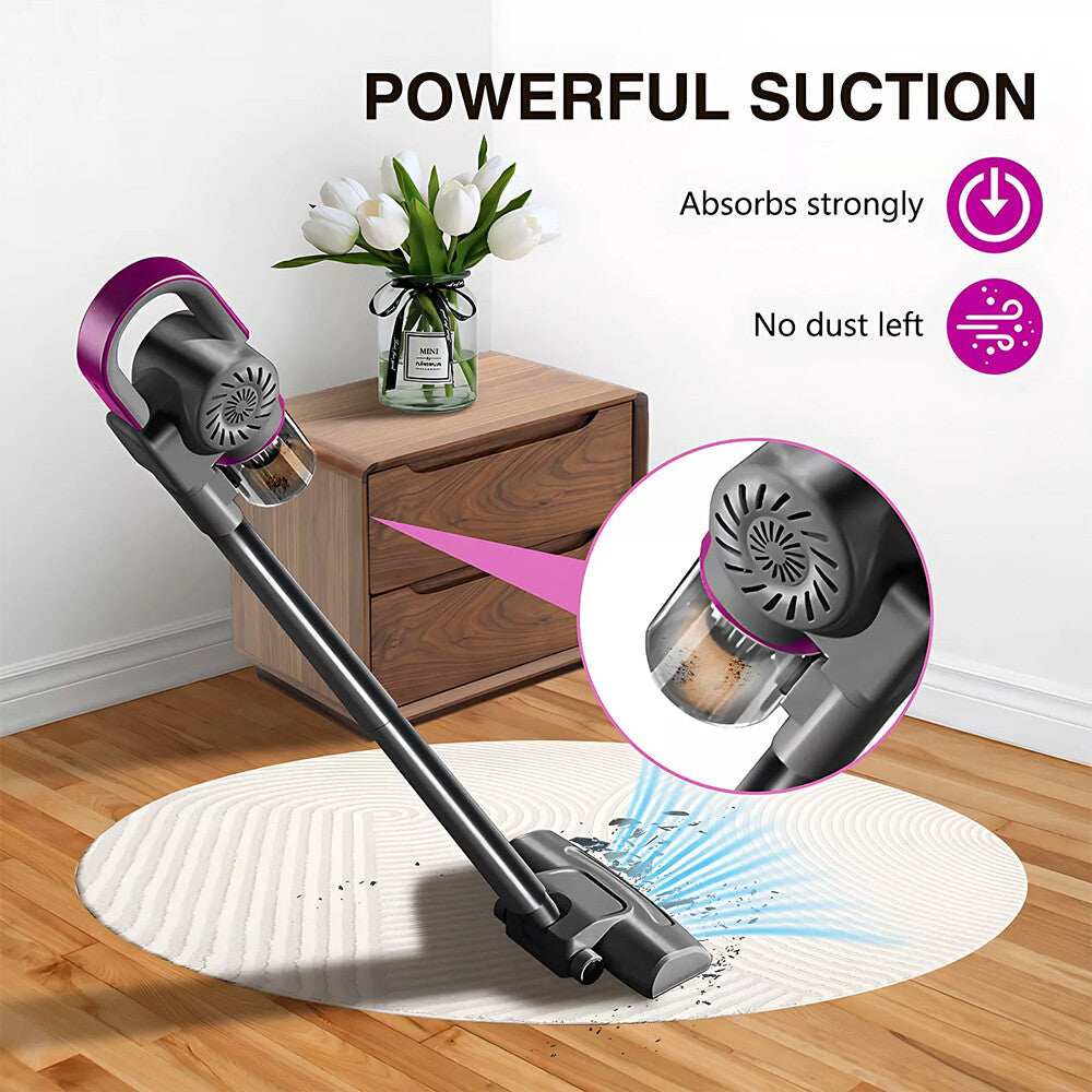 4 In 1 Stick Handheld Vacuum Cordless Vacuum Cleaner For Carpet Floor Pet Hair